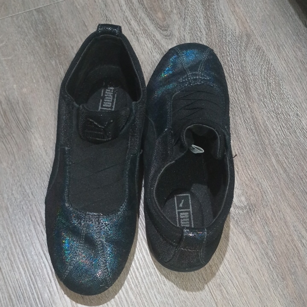 Women's PUMA Iridescent Black Sneakers